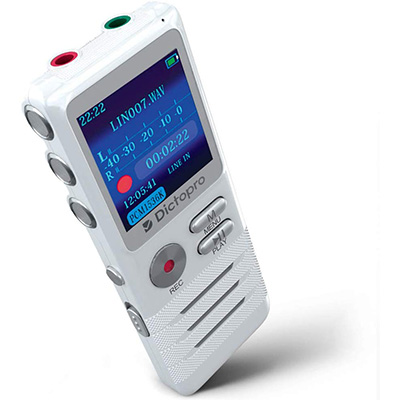 1.DICTOPRO Digital Voice Activated Recorder