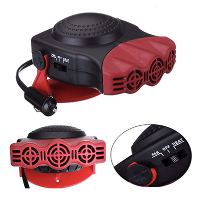 1. Ferryone Carf-1 Portable Car Heater, Red