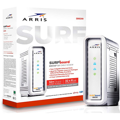 7. ARRIS SURFboard Docsis 3.1 Cable Modem