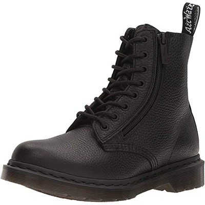 9. Dr. Martens Women’s Pascal with Zip Combat Boot