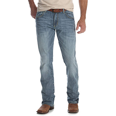 3. Wrangler Men’s Retro Slim Fit Boot Cut Jean