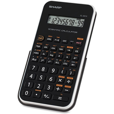 5. Sharp Engineering/Scientific Calculator (EL501XBWH)