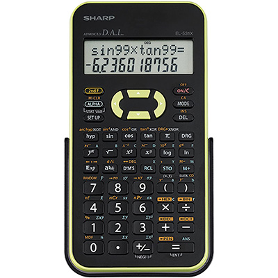 6. Sharp Engineering/Scientific Calculator (EL-531XBGR)