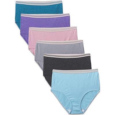 5. Fruit of the Loom Women’s Cotton Panty 