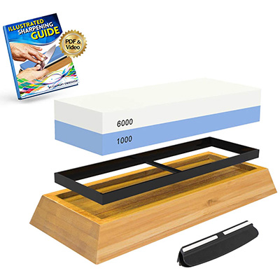 3. Culinary Obsession Whetstone Knife Sharpening Stone