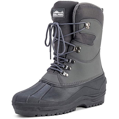 4. Polar Mens Snow Hiking Duck Grafters Boots