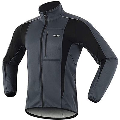 2. ARSUXEO Thermal Softshell Winter Jacket