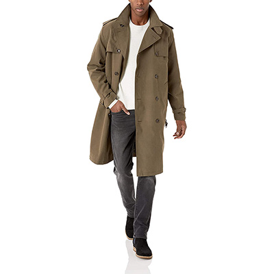 10. London Fog Men’s Plymouth Twill Iconic Trench Coat