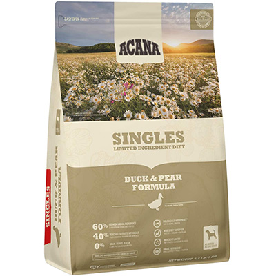 10. Acana Singles Limited Ingredient Dry Dog Food
