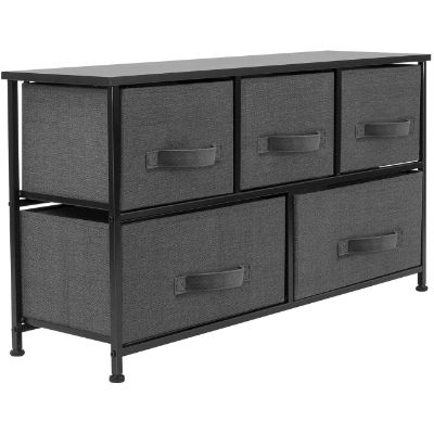 5. Sorbus DRW-CU5-BLKA Furniture Storage Chest