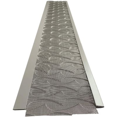 9. Superior Gutter Guards Stainless-Steel Screen Gutter Cover