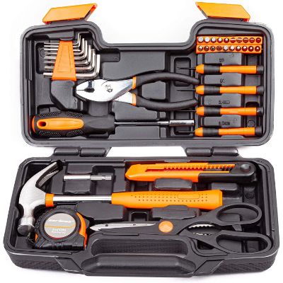 1. CARTMAN Orange 39-Piece Tool Set