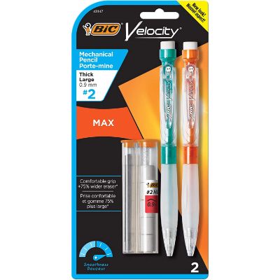 10. BIC Velocity MPMX9P21 Max Mechanical Pencil