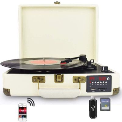 6. DIGITNOW Record Player Turntable