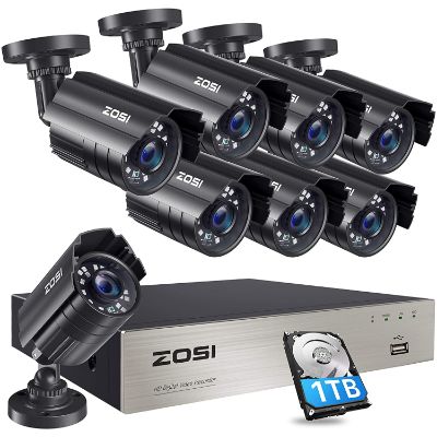 ZOSI 8-Channel Security Camera System