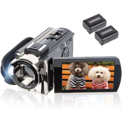 Kicteck Full HD Camcorder Digital Camera Recorder