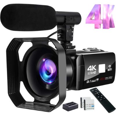 Safe and Perfect 4K Camcorder