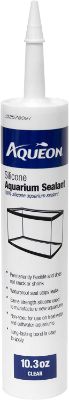 Aqueon 10-ounce Clear Fish Tank Silicone Sealant
