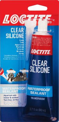 Henkel Corporation 908570 Clear Silicone Waterproof Sealant