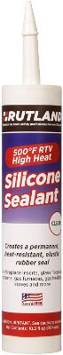 Rutland Products 10.3 Ounce RTV High Heat Silicone Seal