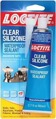 Loctite 2.7 oz. 908570-6 Clear Silicone Waterproof Sealant Tubes (Case of 6)