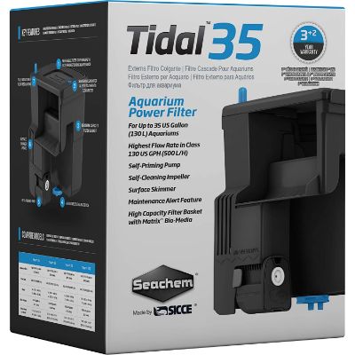 Seachem 35 Gallon Tidal Power Aquarium Filter