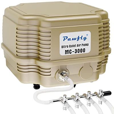 Pawfly 254-285 GPH Commercial Air Pump, 2-4 Outlets